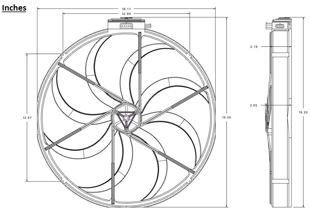 18" Brushless Fan Kit