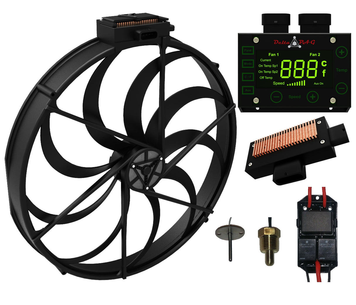 12" Brushless Fan Kit